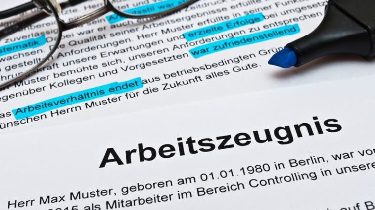 Arbeitszeugnis