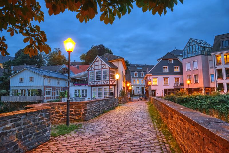 Brücke zur Altstadt von Essen-Kettwig