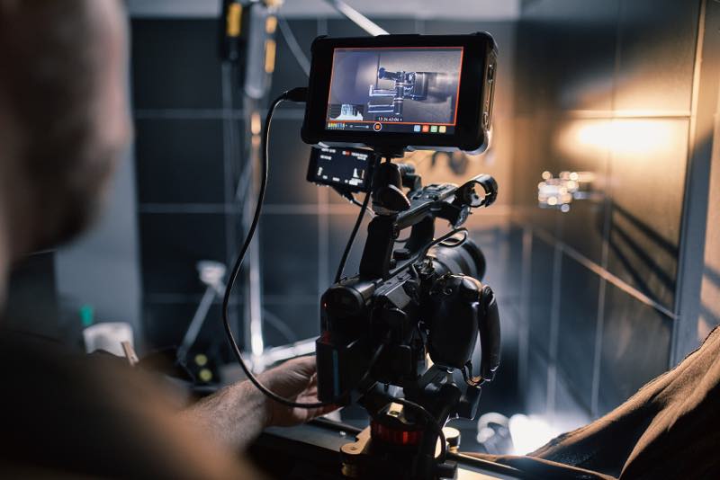 Film wird gedreht