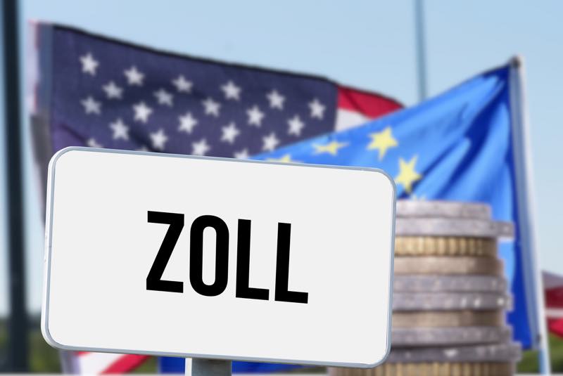 Schild ZOLL