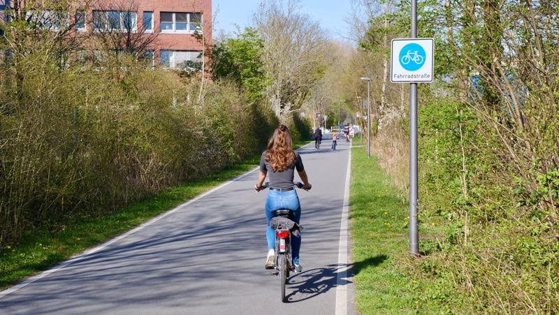 Gute Radwege in NRW