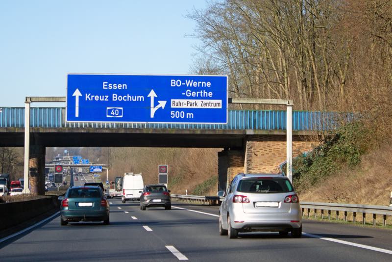 Pendeln im Ruhrgebiet