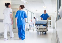 geschäftiges Treiben im Krankenhaus