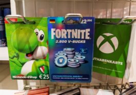 Fortnite Gutscheinkarte für Ingame-Käufe