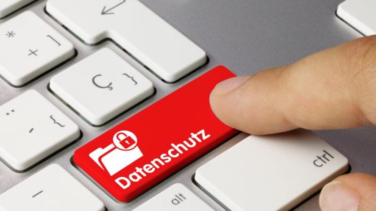 Rote Taste Datenschutz