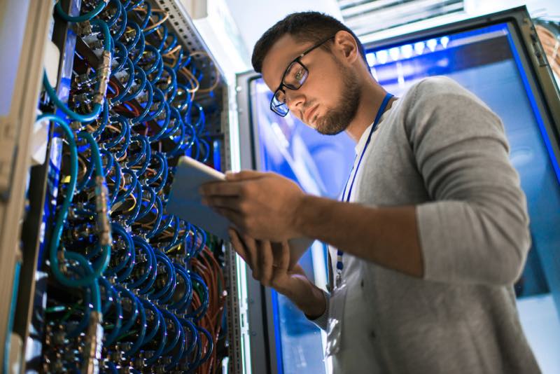 Serverraum im Unternehmen
