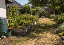 Garten natürlich bewässern - zum Beispiel mit einer Regentonne