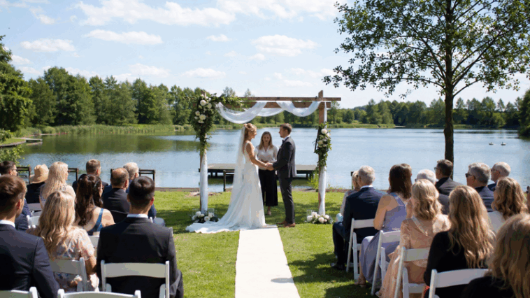 Hochzeit am See